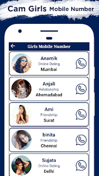 Cam Girls Mobile Number(Prank) for PC screenshot 3
