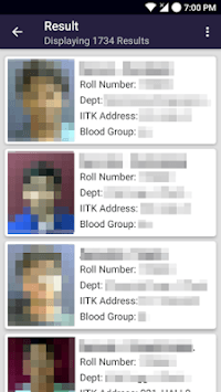 Student Search IITK for PC screenshot 2