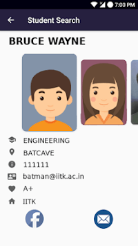 Student Search IITK for PC screenshot 3
