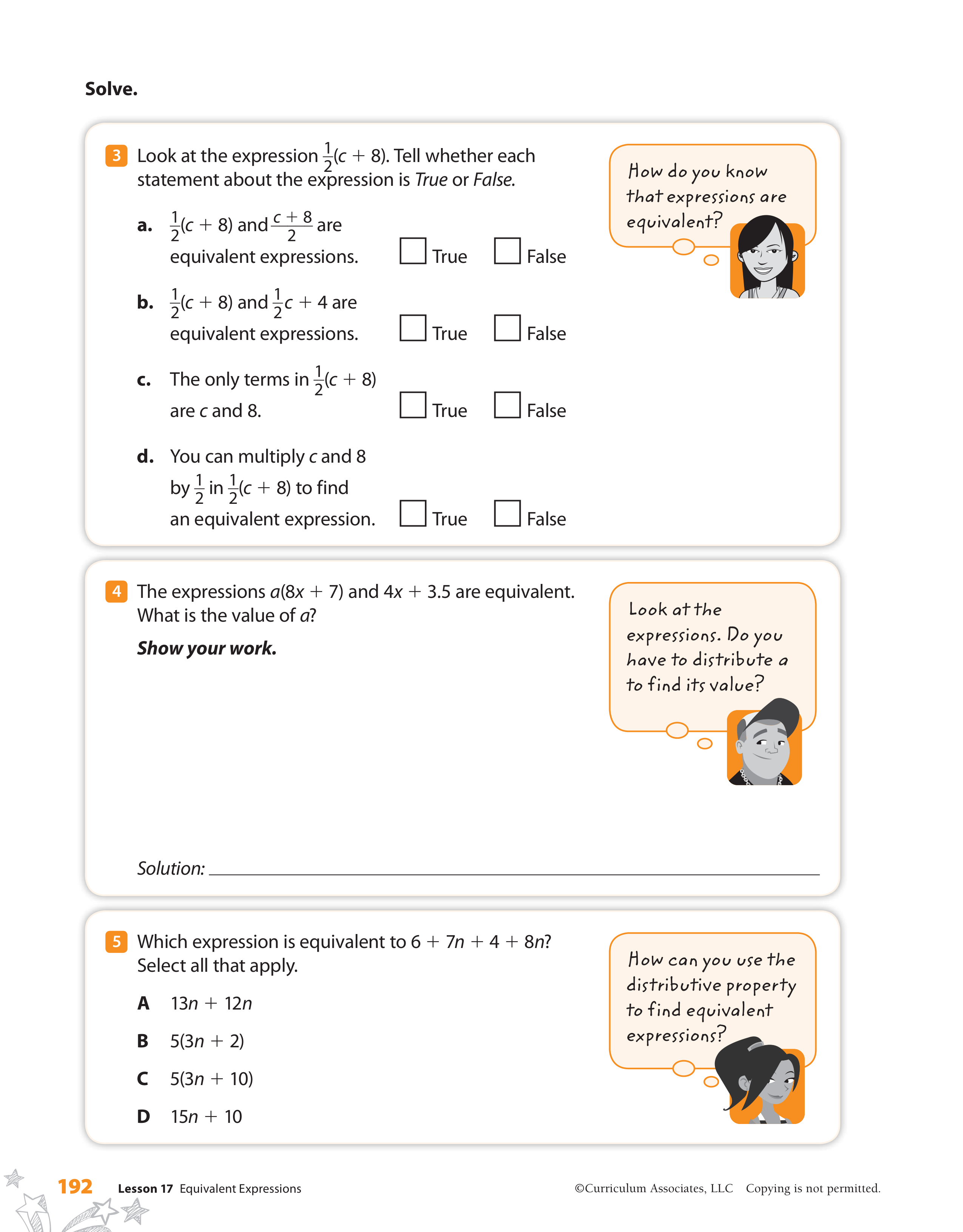 Ready Unit 3 Lesson 17 Pg 192 Melissa Abbasi Library Formative