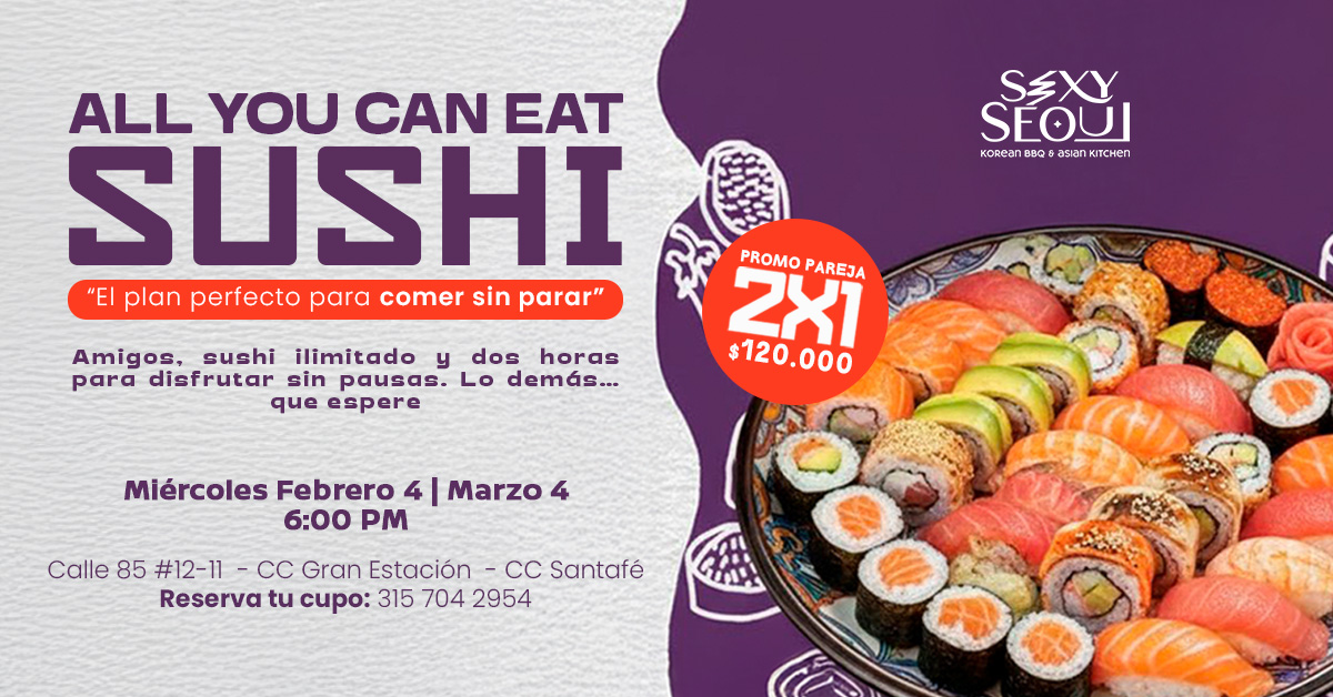 All You Can Eat Sushi – Sexy Seoul