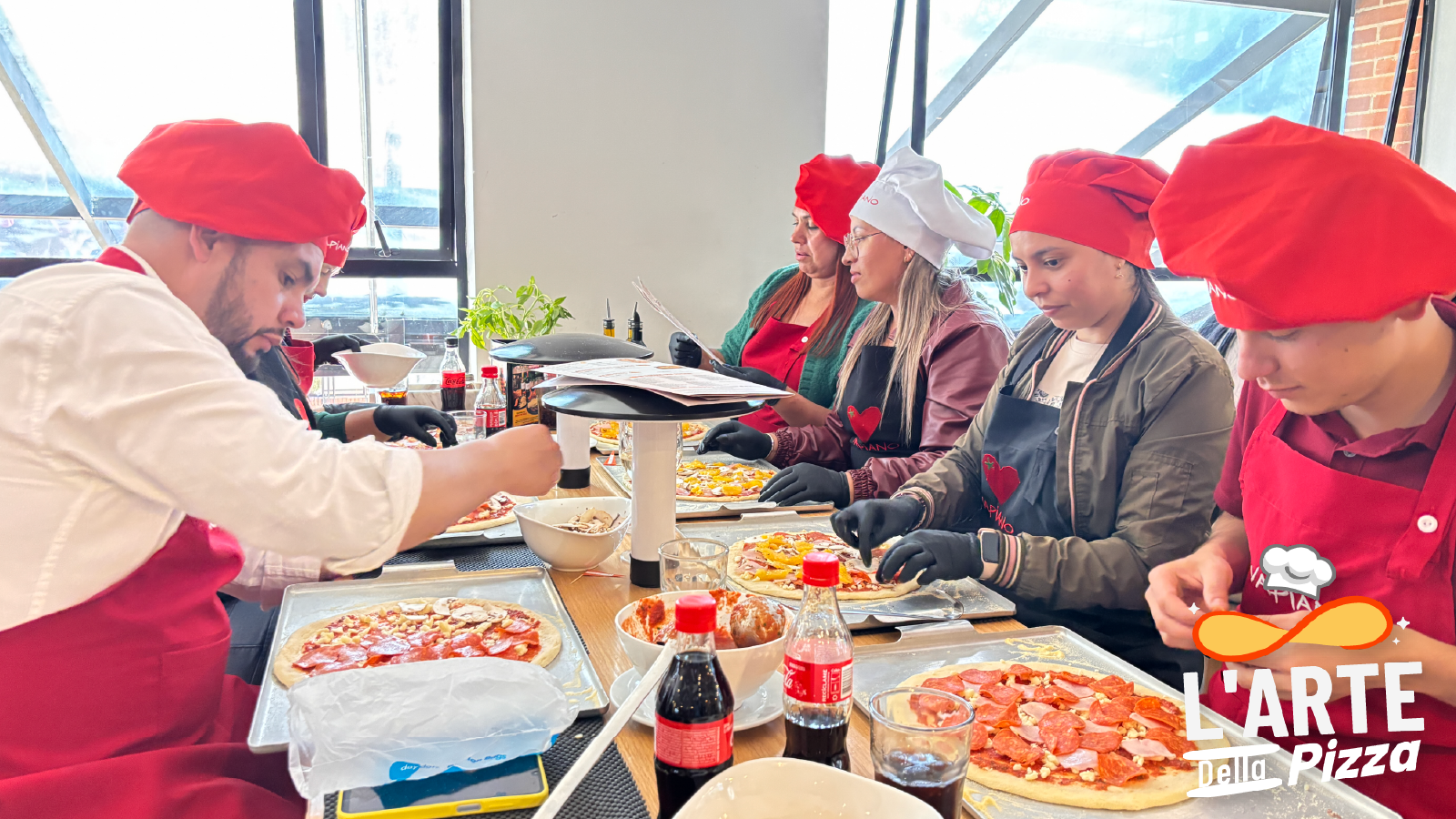 L'Arte Della Pizza 27 de agosto inicia 6:30pm (Adultos) -Vapiano Colombia