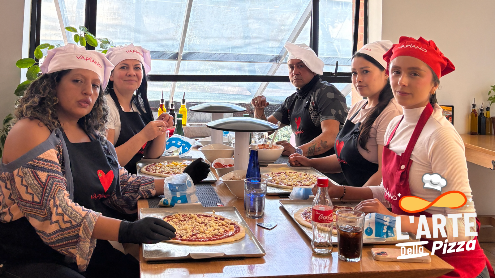 L'Arte Della Pizza 30 de agosto inicia 12:30pm (Adultos) -Vapiano Colombia