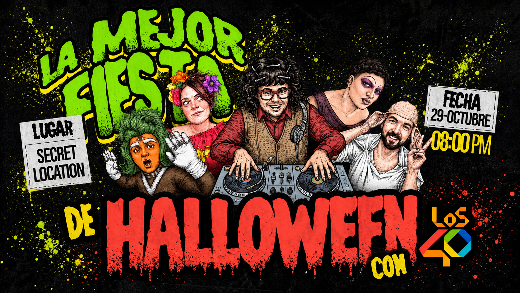 LA MEJOR FIESTA DE HALLOWEEN