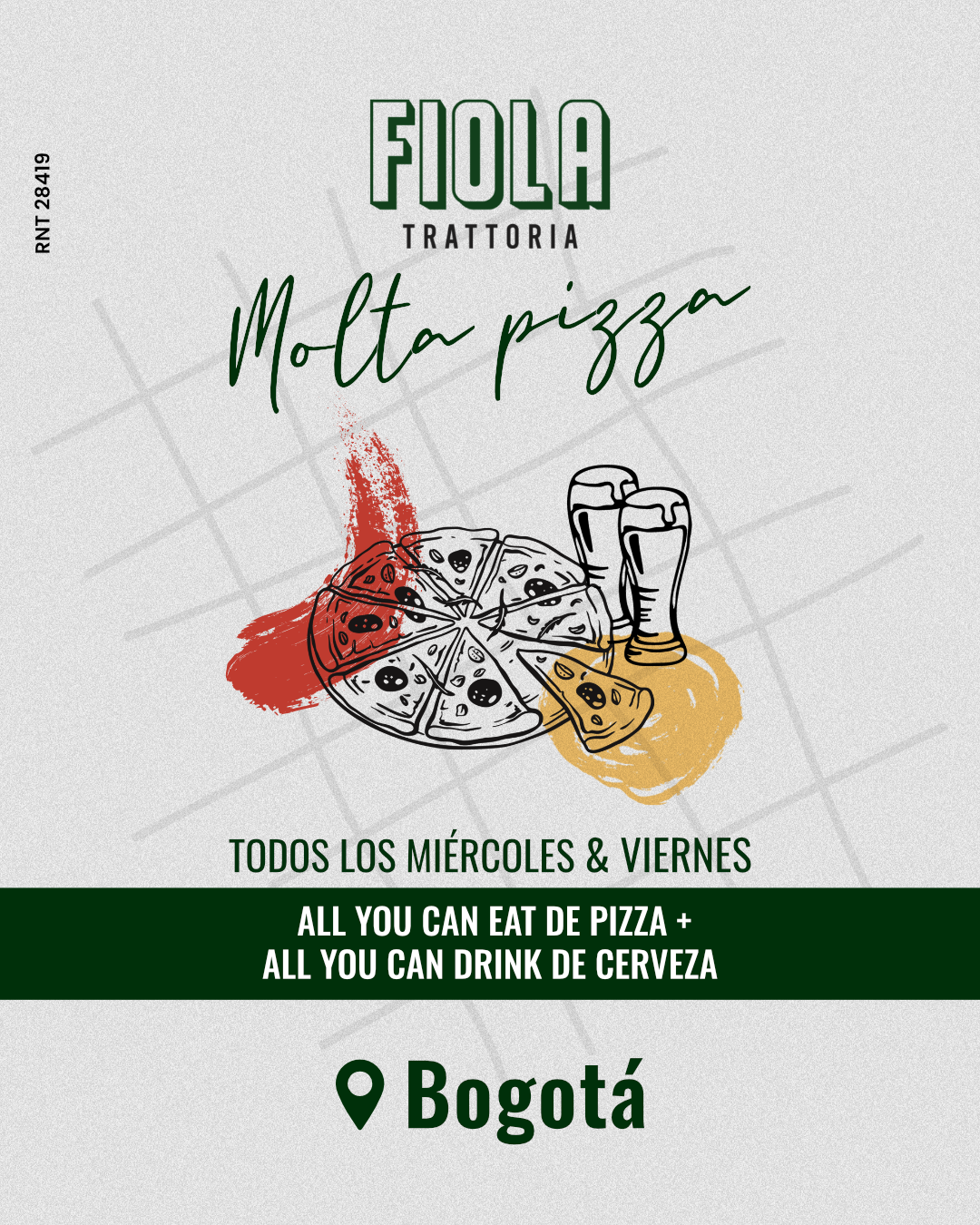 Molta Pizza – ¡Pizza & Cerveza sin límites!