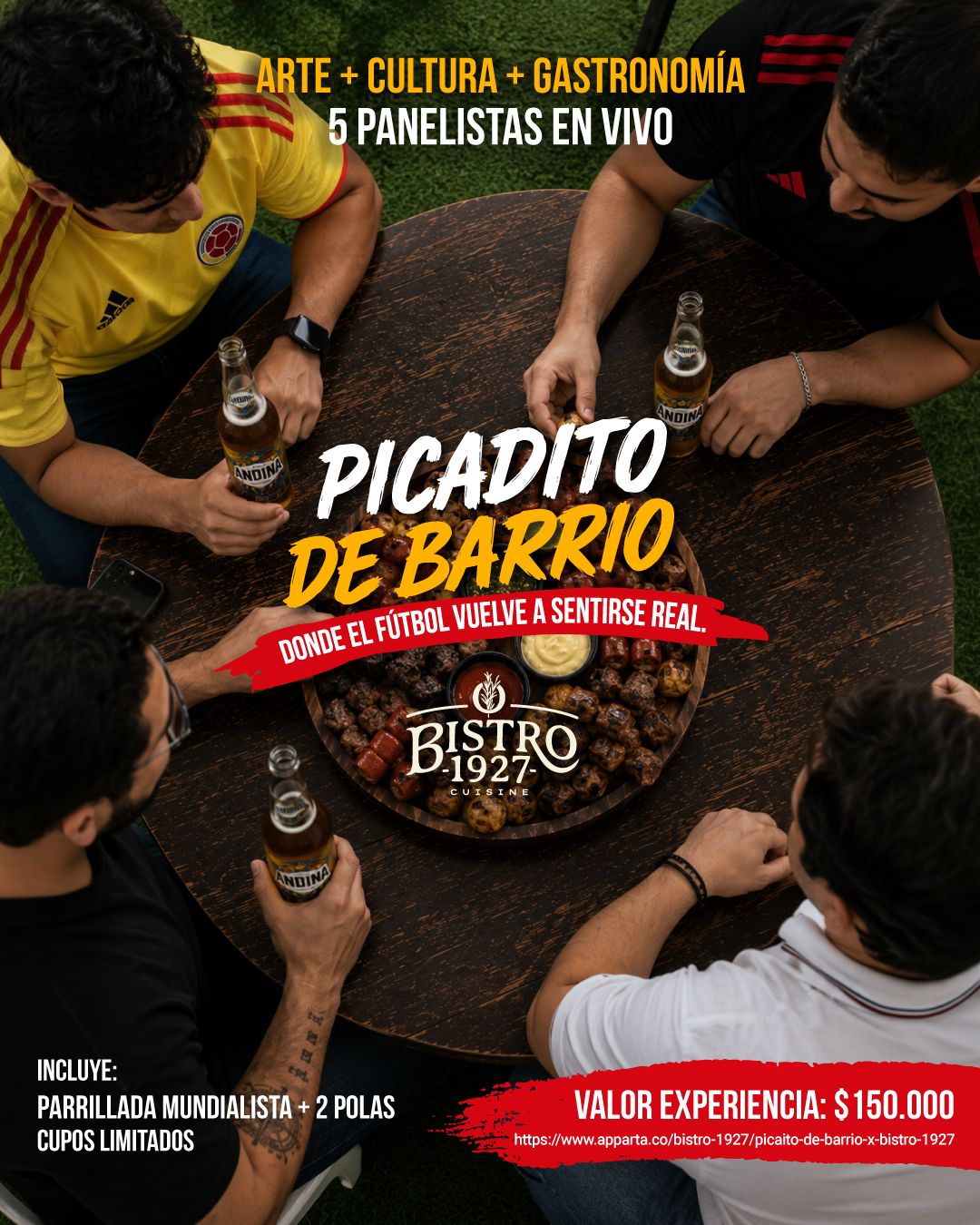 PICAÍTO DE BARRIO x BISTRO 1927