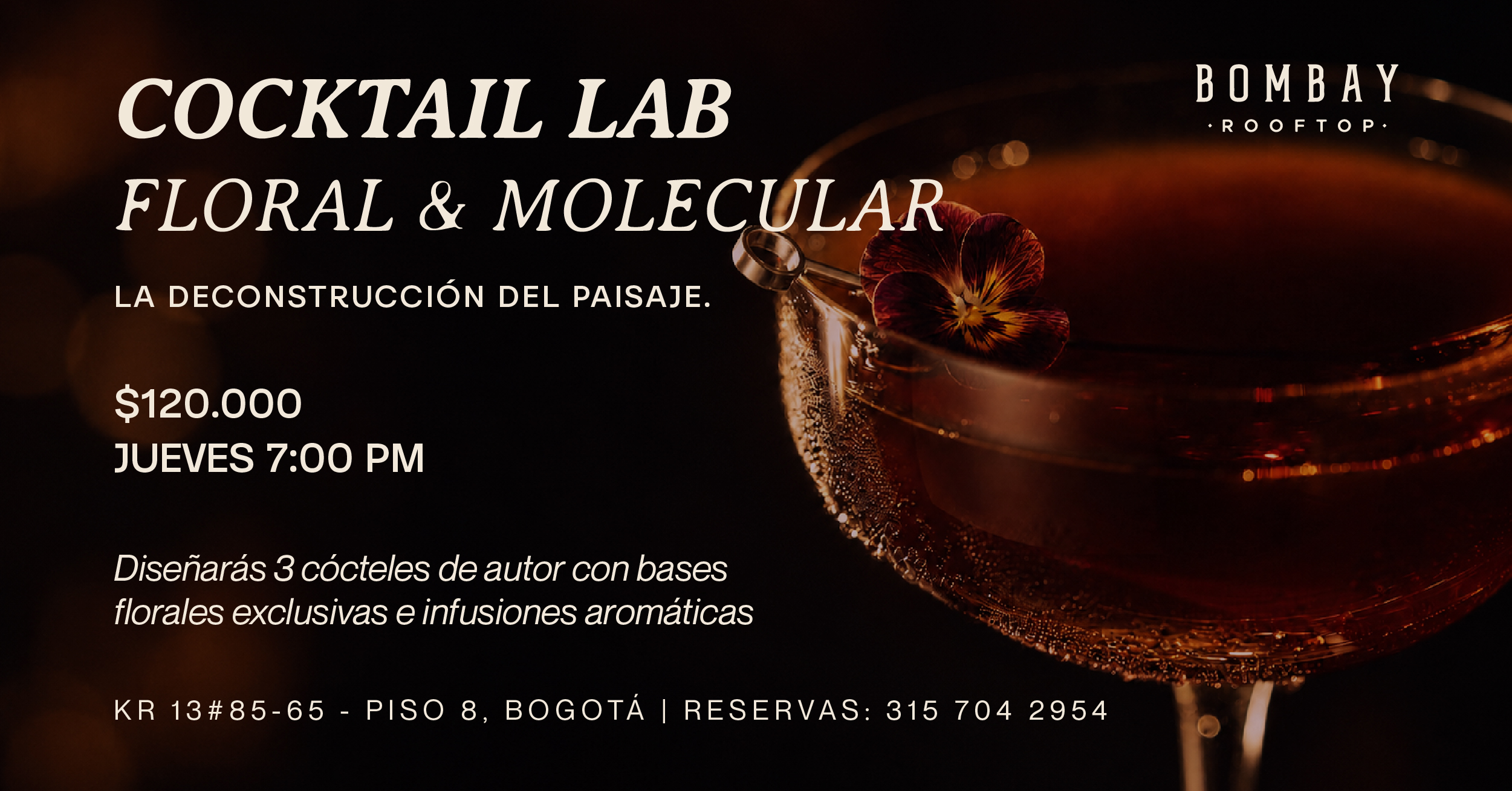 Cocktail Lab | Floral Edition