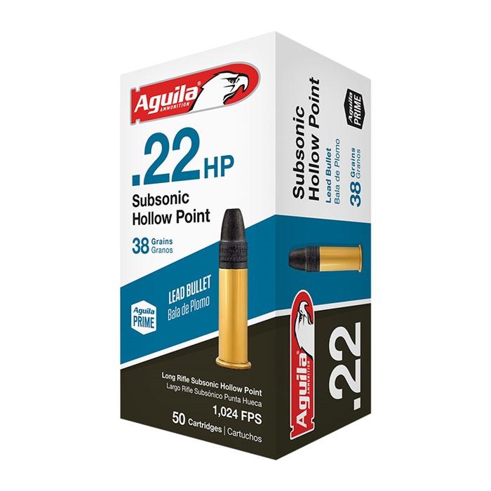 SUBSONIC 22 LONG RIFLE RIMFIRE AMMO