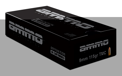 Ammo Inc Signature, 9MM, 115 Grains, Total Metal Coating, 50 Round Box 9115TMC-A50