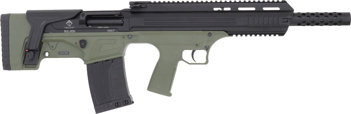 ATI BULLDOG BULLPUP 12GA 3 18.5 5RD BLACK GREEN