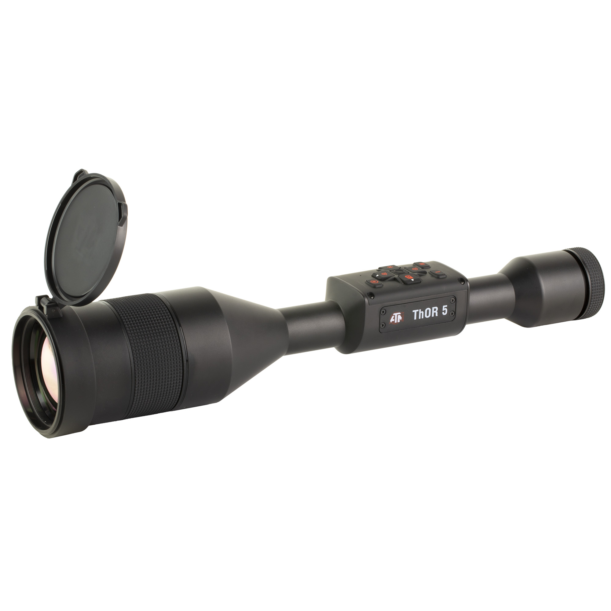 ATN Corp THOR 5, Thermal Rifle Scope, 5-40X75MM, 30MM Main Tube, 640x480 Sensor Resolution, Multiple Reticles , Matte Finish, Black TIWST5675A