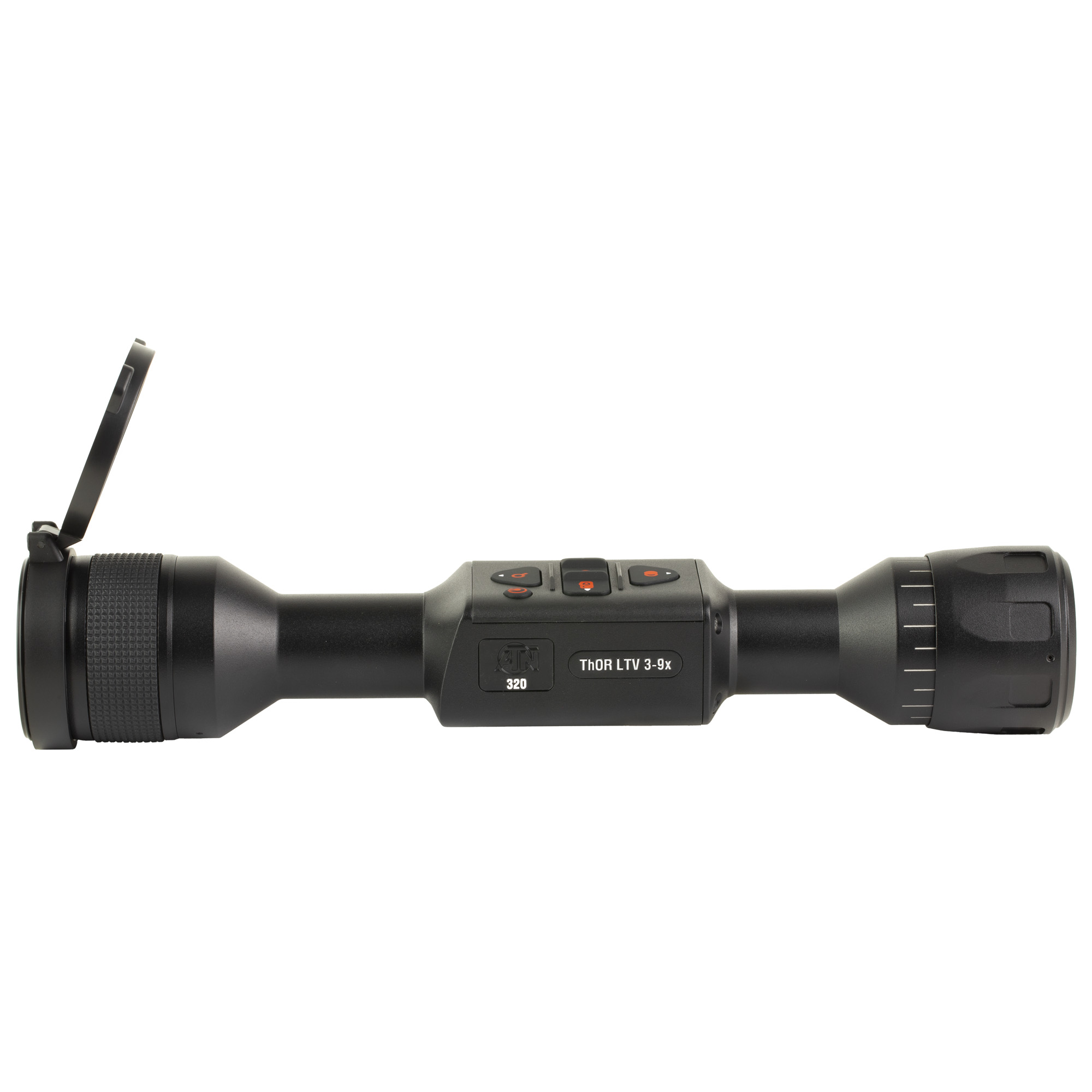 ATN Corp THOR LTV, Thermal Rifle Scope, 3-9X Magnification , 320x240px Resolution, Multiple Reticles, 19MM Objective, 30MM Main Tube, Matte Finish, Black TIWSTLTV319X