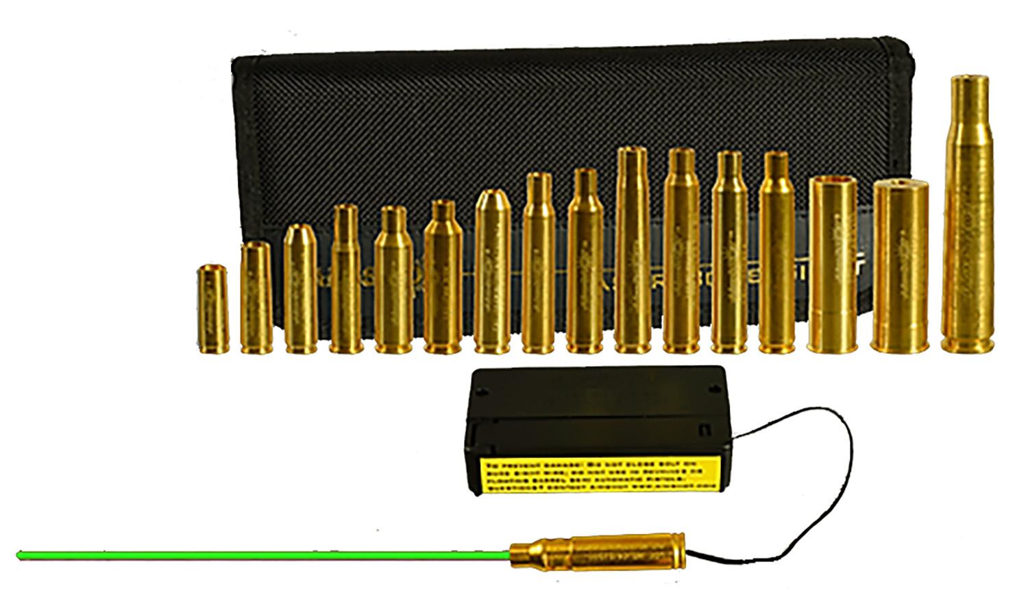 AimShot  Master Kit  Multi-Caliber Bore Sight with Green 532nM La