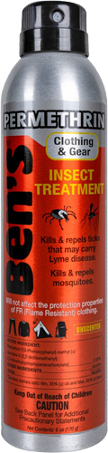 ARB BEN'S CLOTHING/GEAR INSECT REPELLENT PERMETHRIN 6OZ SPRAY