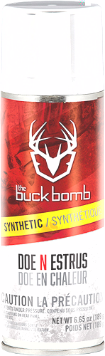 BUCK BOMB DEER LURE SYNTHETIC DOE 'N ESTRUS 6.65 OZ AEROSOL