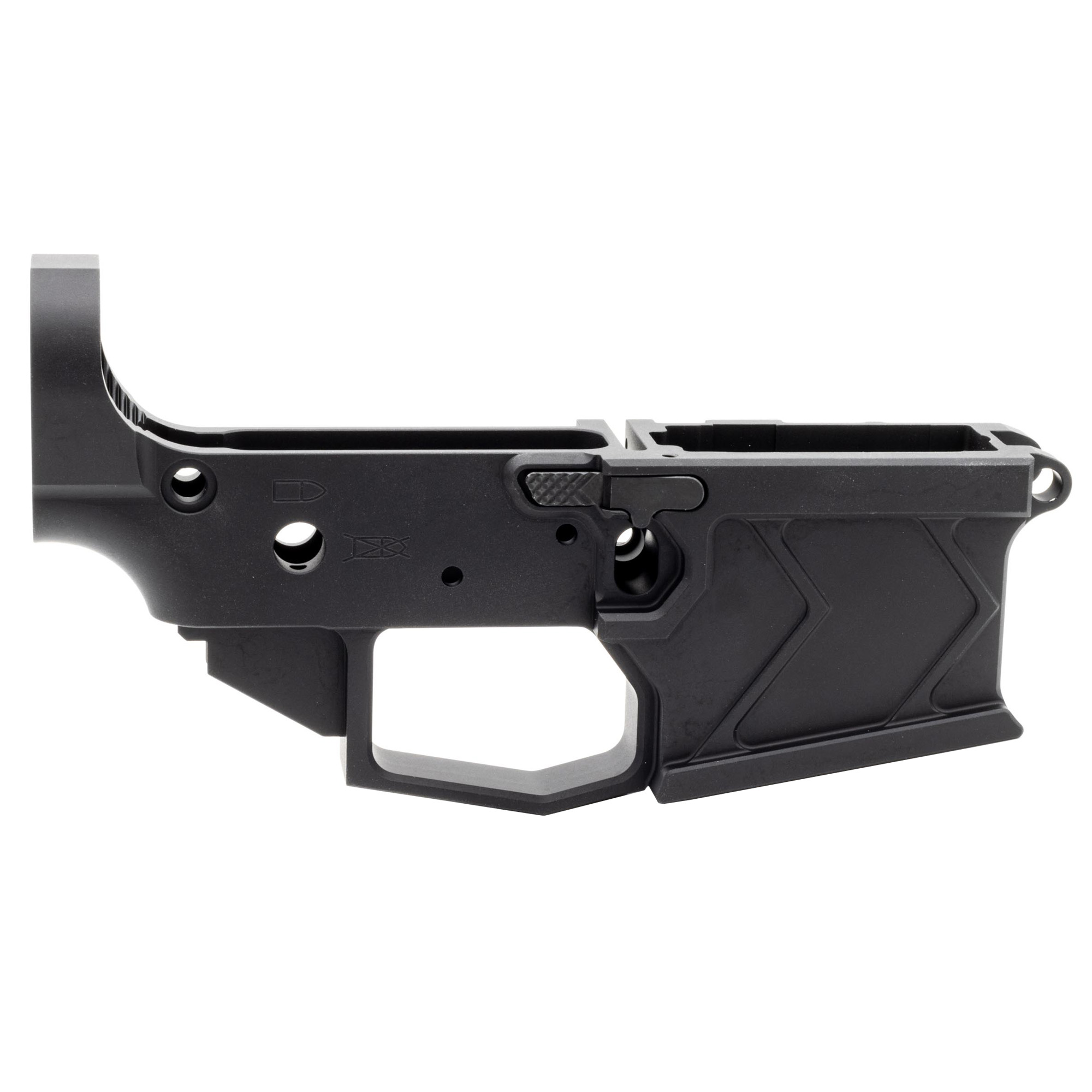 Bootleg Smuggler, Semi-automatic, Stripped Lower Receiver, 223 Remington/556NATO, Ambidextrous, Anodized Finish, Black BP-LR-1