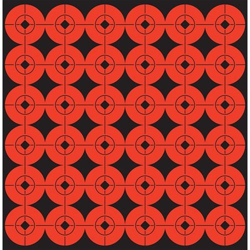 1'' ORANGE TARGET SPOTS, 360-PAK