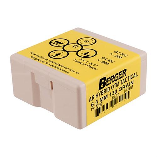 AR HYBRID TACTICAL 6.5MM (0.264'') OTM BULLETS