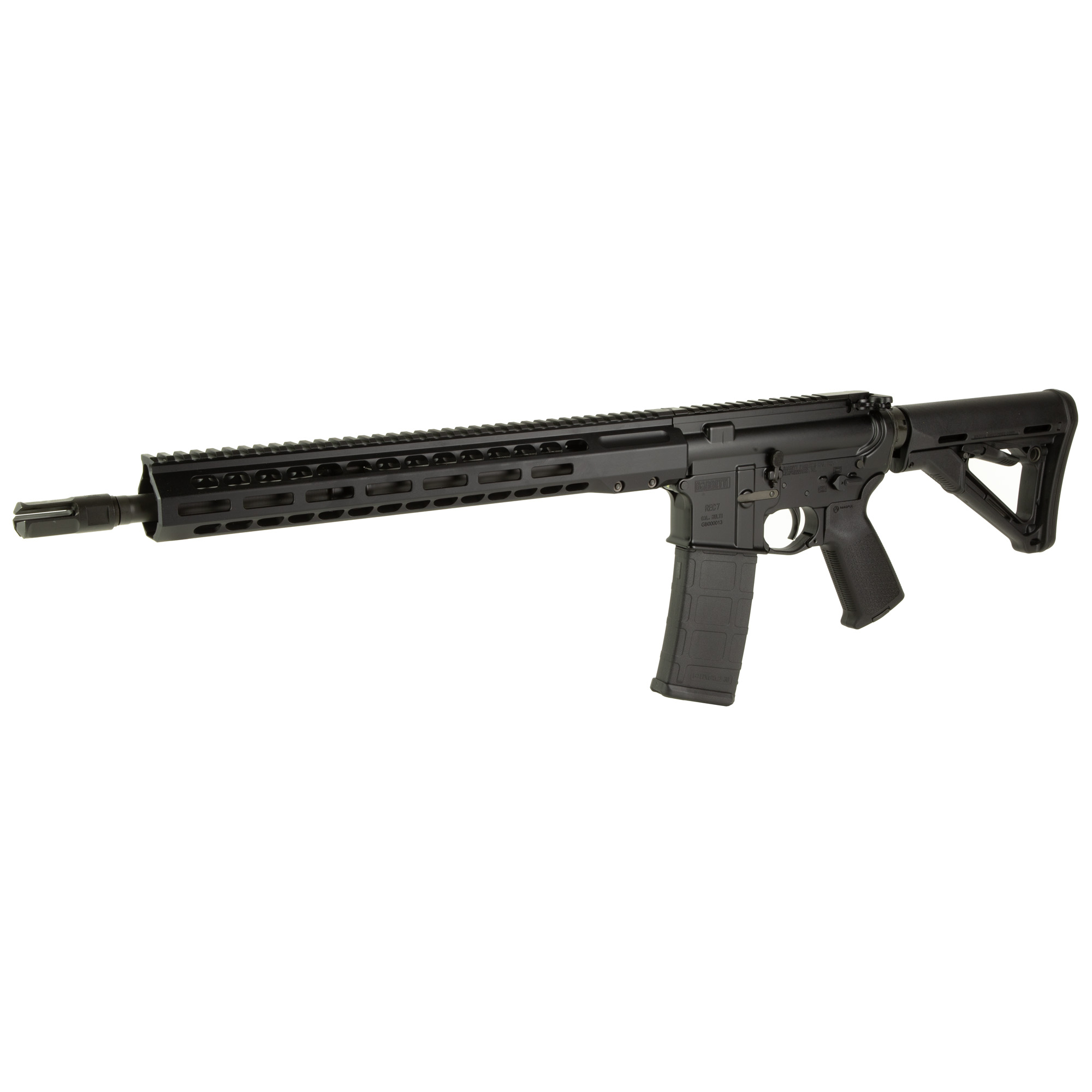 Barrett REC7, Semi-automatic, AR, 223REM, 556NATO, 16 Cold Hammer Forged Chrome-Lined Barrel, 1:7 Twist, Black Anodized Finish, Magpul MOE Stock, Magpul Grip, ALG QMS Trigger, Ambidextrous Safety, Mil-Spec Charging Handle, Magnesium Phosphate Bolt Ca