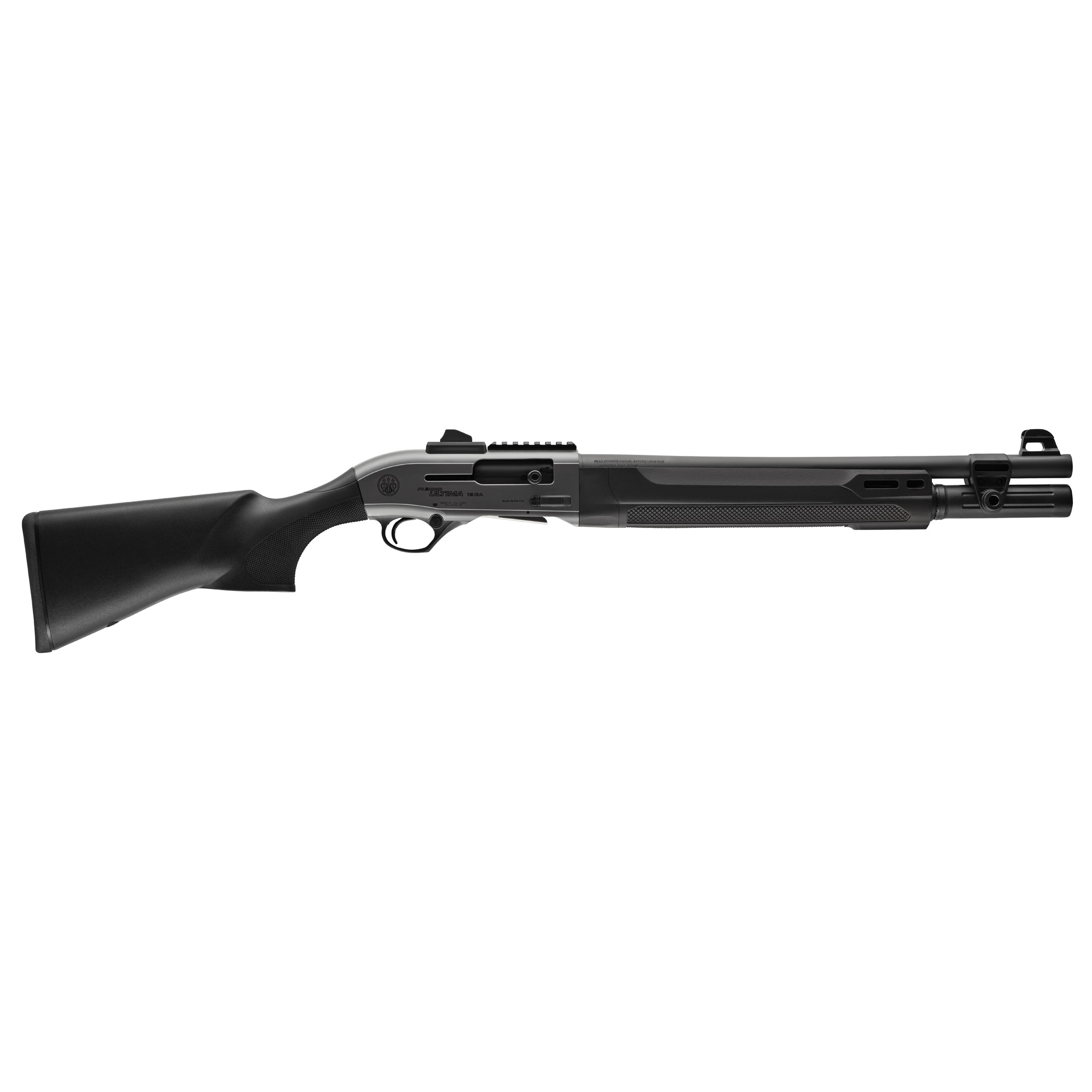 Beretta A300 Ultima Patrol, Semi-automatic Shotgun, 12 Gauge, 3 Chamber, 19.1 Barrel, Anodized Finish, Gray, Synthetic Stock, Improved Cylinder, Ghost Ring Sight, 7 Rounds J32CG11