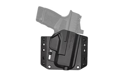Bravo Concealment BCA, OWB Concealment Holster, 1.5 Belt Loops, Fits Springfield Hellcat, Right Hand, Black, Polymer, Does not fit Hellcat RDP BC10-1026