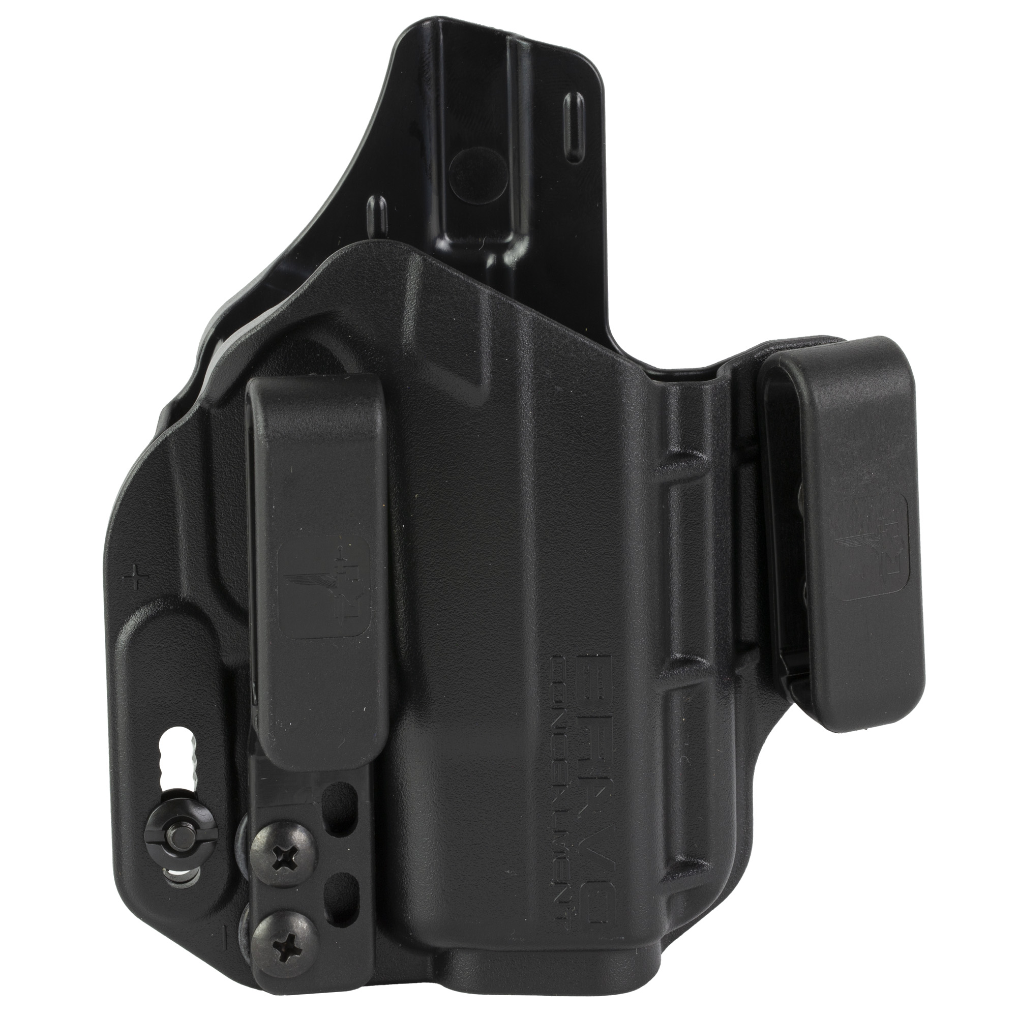 Bravo Concealment Torsion, IWB Concealment Holster, Waistband Clips, Fits Glock 42, Right Hand, Black, Polymer BC20-1033