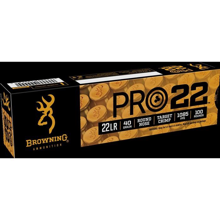 22 Long Rifle Lead Round Nose 100/Box