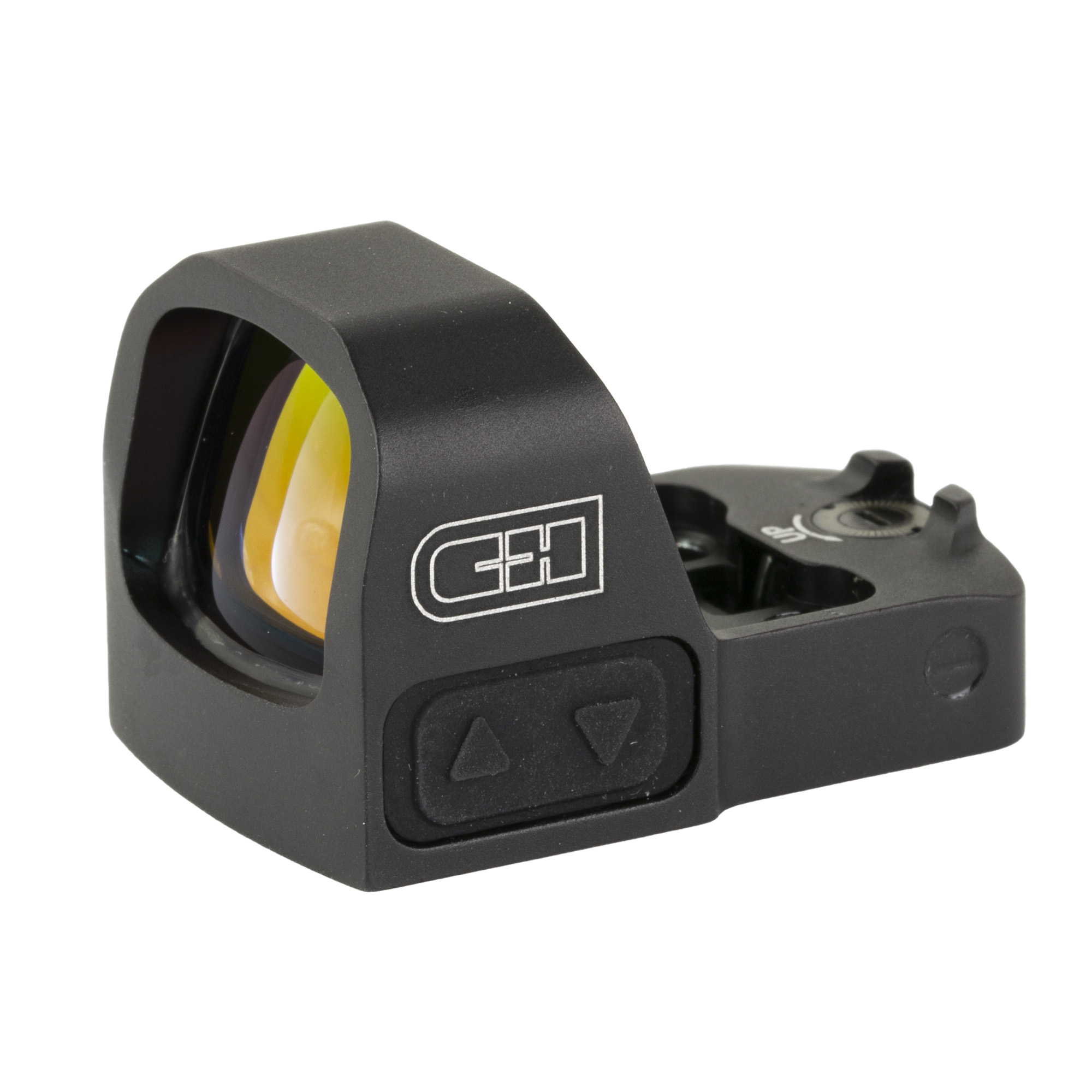 C&H Precision EDC, Reflex Sight, 3 MOA Red Dot, CNC Machined One Piece Aluminum Housing, 50,000 Hour Battery Life, Fits Glock 43/48 MOS, Matte Finish, Black RD-EDC-RD-GLX