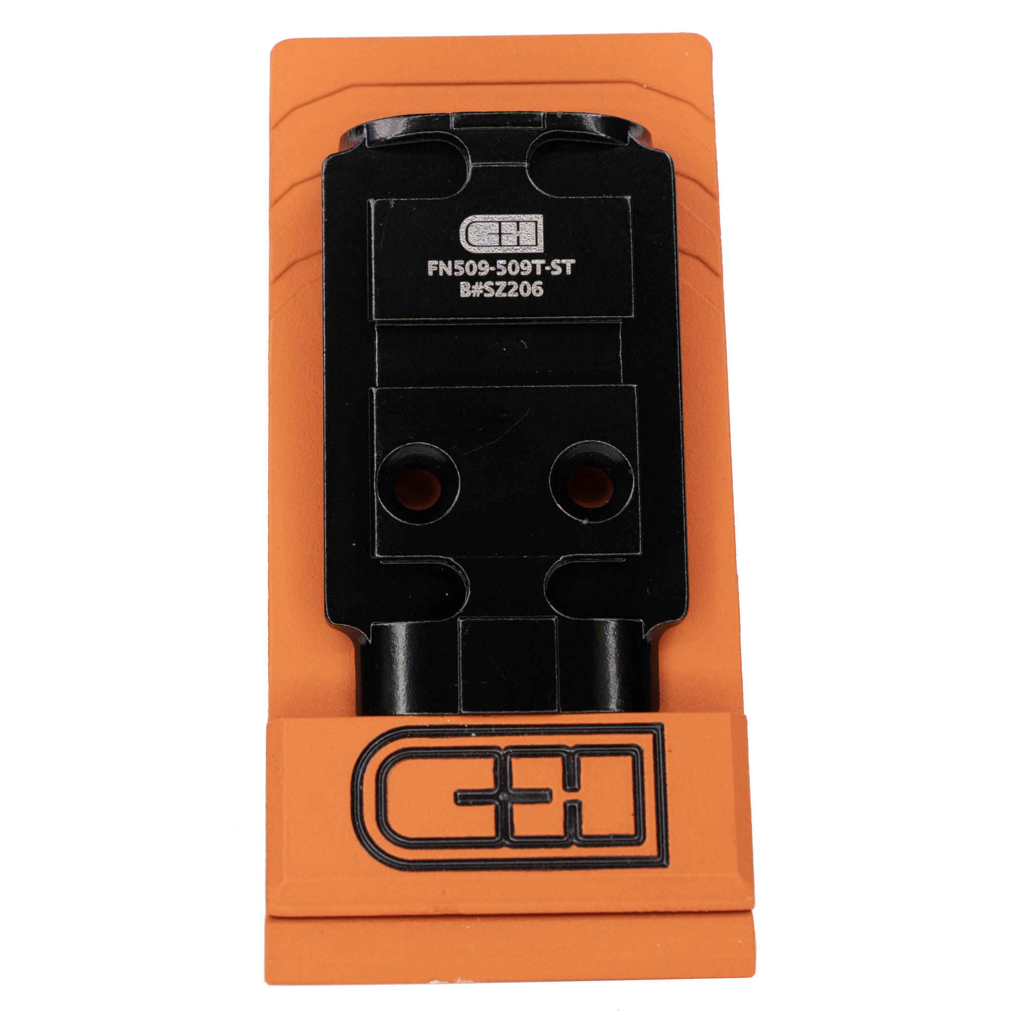 C&H Precision V4, Optic Mounting Plate, For Optic Ready FN 509/510/545 to Holosun 509T, Anodized Finish, Black FN509-509T-ST