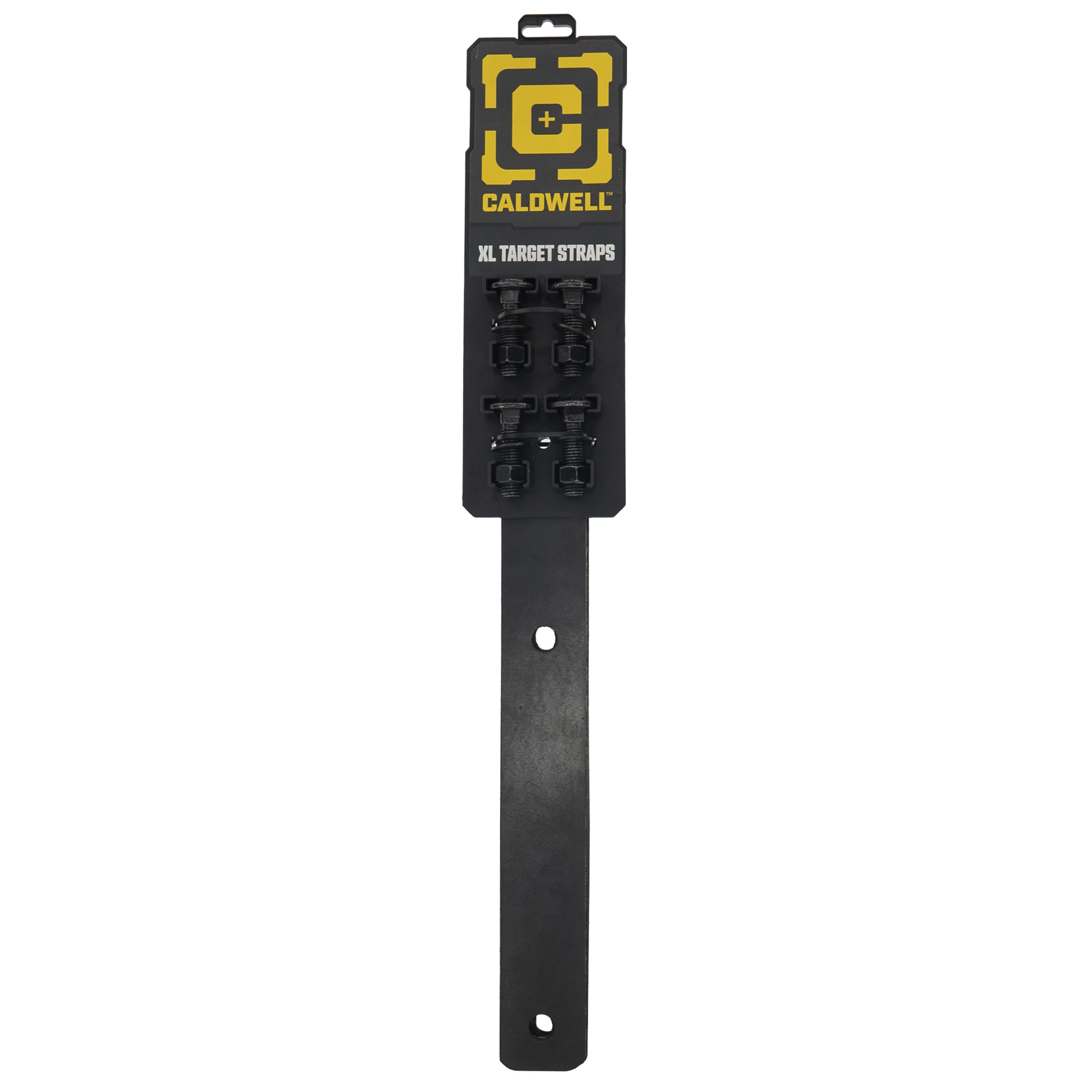 Caldwell XL Strap Plate Hanger Set, Black and Yellow 1136058