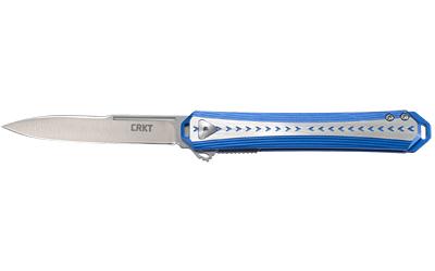 CRKT 6710 Stickler  3.38 Folding Plain Satin 12C27 Sandvik Blade/