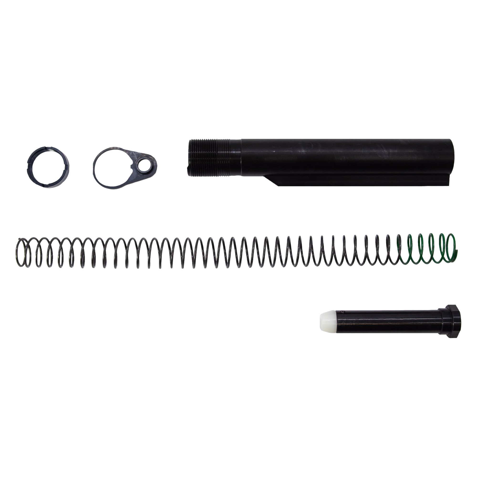 CMC Triggers Mil Spec Buffer Tube Kit, Fits AR-15, Anodized Finished, Black 83626