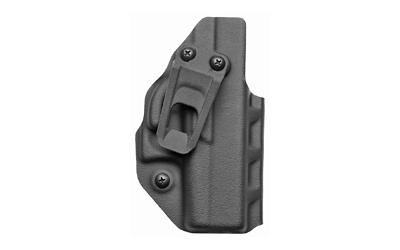 Crucial Concealment Covert IWB, Inside Waistband Holster, Ambidextrous, Kydex, Black, Fits Glock 19 1018