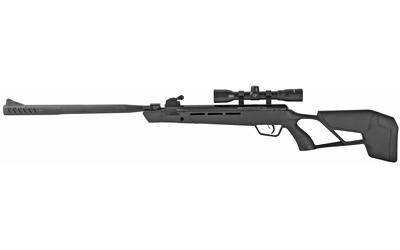 Crosman Mag Fire Rifle, Air Rifle, 22 Caliber, 975 Feet Per Second, 15 Barrel, Black, Synthetic Stock, 10Rd CMM2SXS