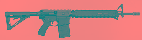 Del-Ton Inc R3FTH18MLOK Alpha  308 Win 20+1 18 Heavy Barrel, Blac