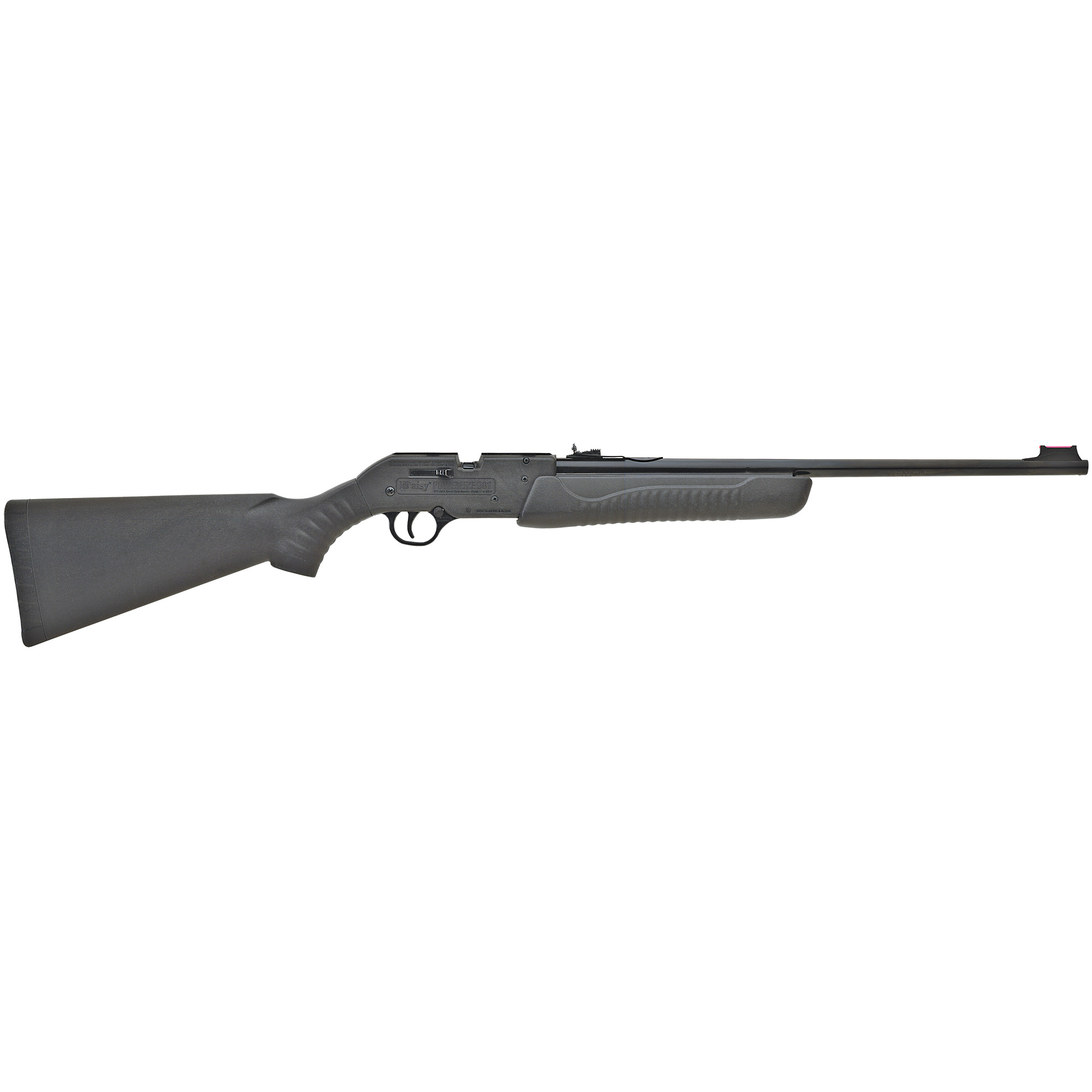 Daisy Powerline 901, Air Rifle, 177 Pellet/BB, 800 Feet Per Second, 20 Barrel, Matte Finish, Black, Synthetic Stock, Single Shot 990901-433