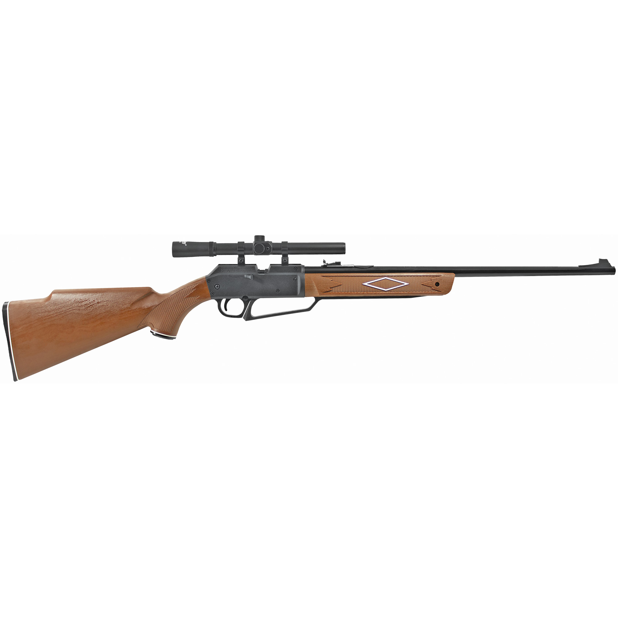 Daisy Powerline 880 w/ Scope, Air Rifle, 177 Pellet/BB, 800 Feet Per Second, Black Color, Synthetic Stock, Single Shot 992880-603