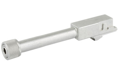 Advantage Arms Threaded barrel with Adapter, 22LR Conversion Barrel, Fits Glock 19/23, All Generations, Silver AAXTB1923
