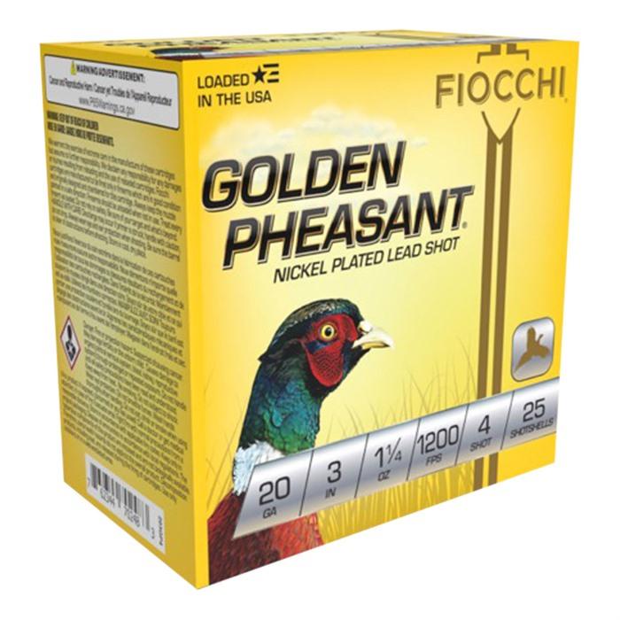 GOLDEN PHEASANT 20 GAUGE AMMO