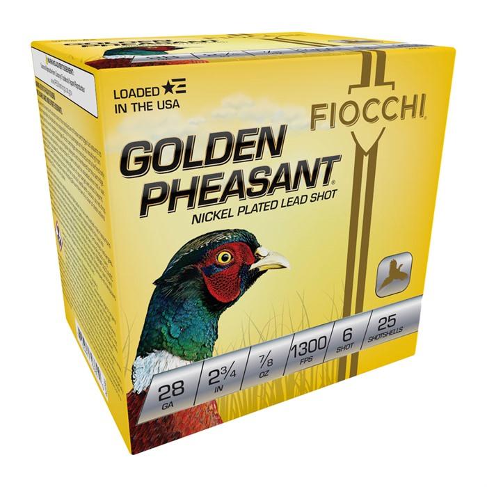 GOLDEN PHEASANT 28 GAUGE AMMO