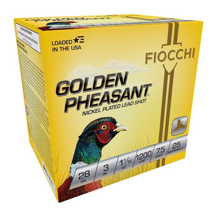 GOLDEN PHEASANT 28 GAUGE AMMO