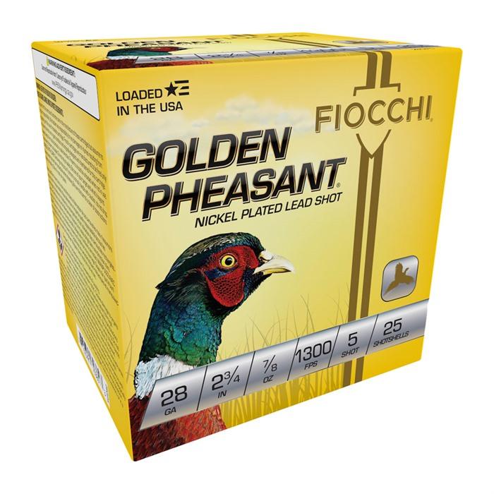 GOLDEN PHEASANT 28 GAUGE AMMO