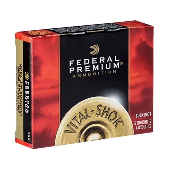 VITAL-SHOK BUCKSHOT 20 GAUGE 3'' AMMO