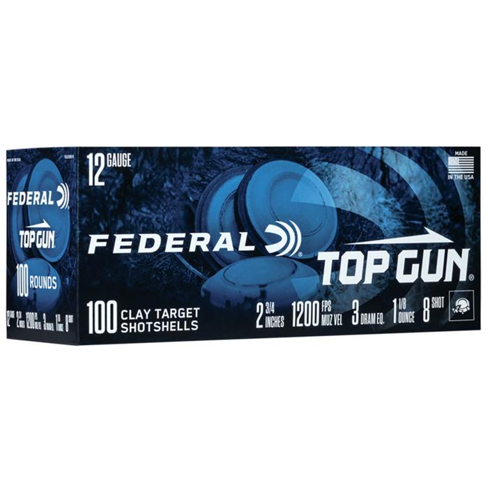 12 Gauge 2-3/4' 1-1/8oz #8 Shot 100/Box