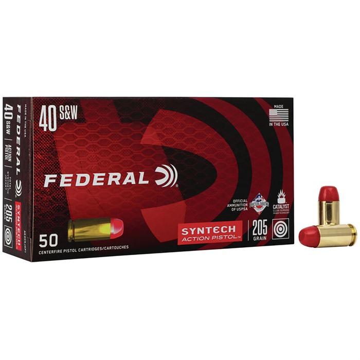 SYNTECH ACTION PISTOL 40 S&W AMMO