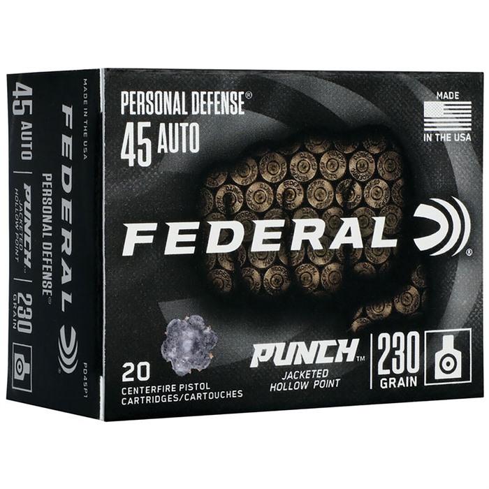 PERSONAL DEFENSE PUNCH 45 AUTO AMMO