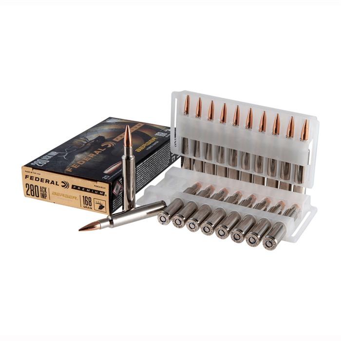 PREMIUM HYBRID HUNTER 280 ACKLEY IMPROVED AMMO