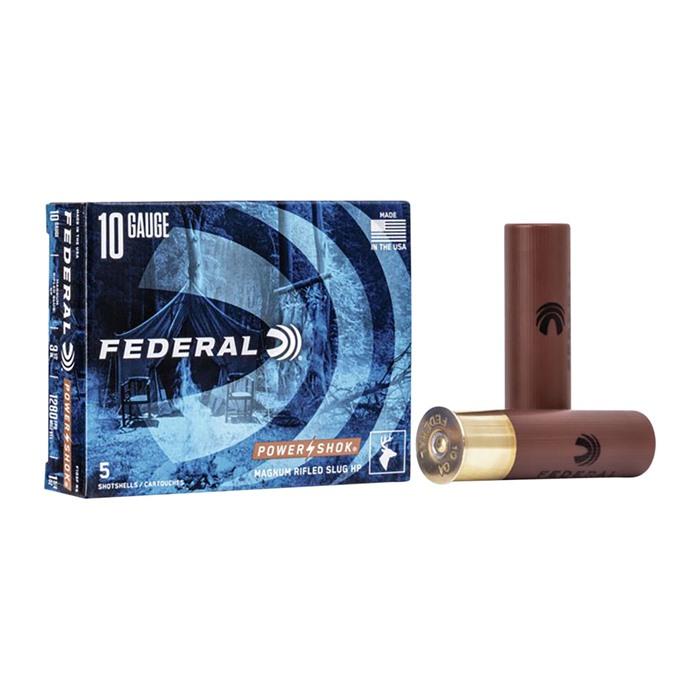POWER-SHOK AMMO 10 GAUGE 3-1/2'' 1-3/4 OZ RIFLED SLUG