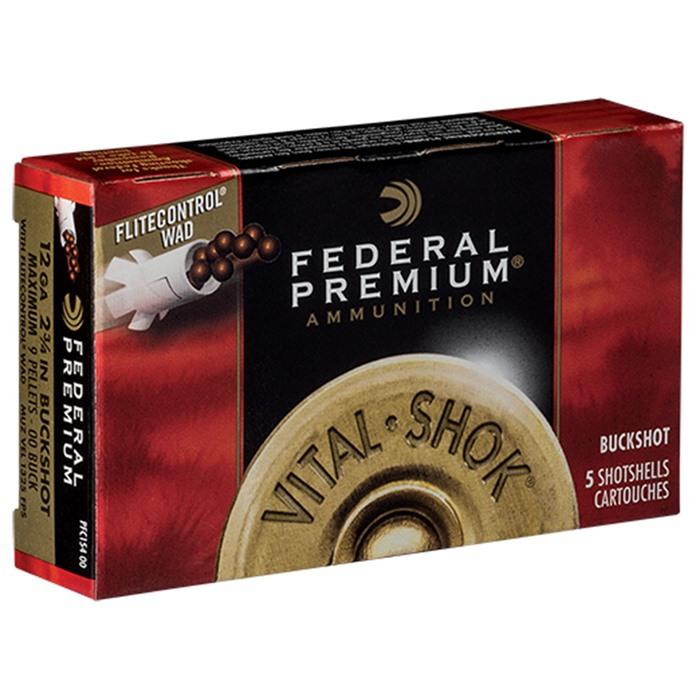 VITAL-SHOK BUCKSHOT 12 GAUGE 2-3/4'' AMMO