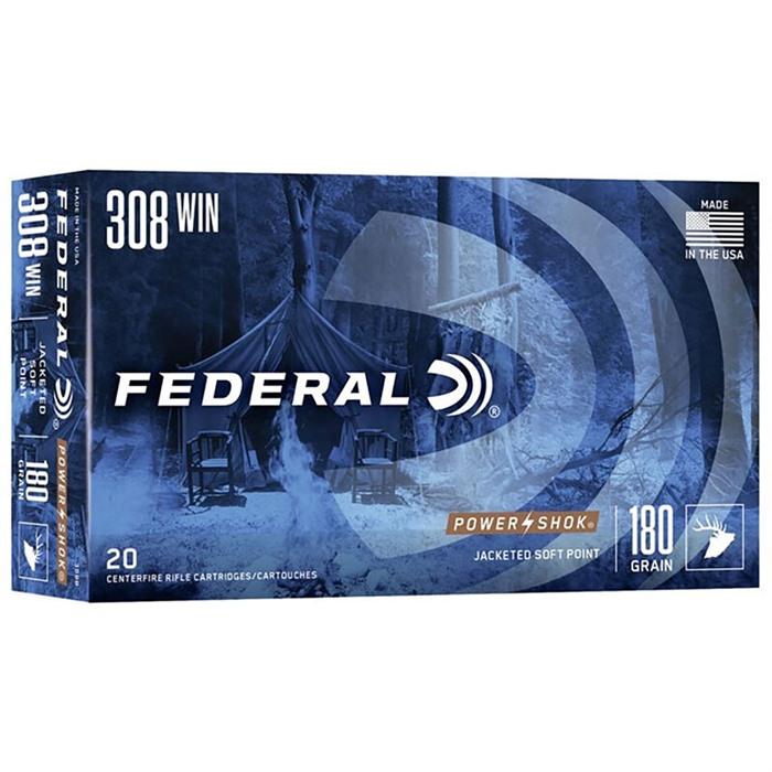 POWER-SHOK AMMO 308 WINCHESTER 180GR SP
